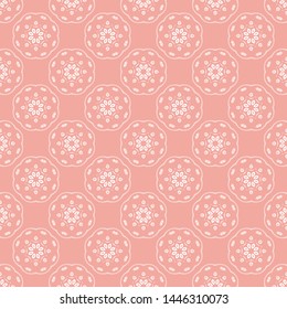 Abstract seamless pattern of Wax flower pink color for wallpapers and background.