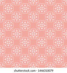 Abstract seamless pattern of Wax flower pink color for wallpapers and background.