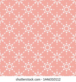 Abstract seamless pattern of Wax flower pink color for wallpapers and background.