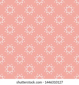 Abstract seamless pattern of Wax flower pink color for wallpapers and background.