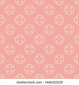 Abstract seamless pattern of Wax flower pink color for wallpapers and background.