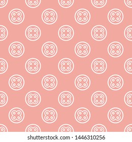 Abstract seamless pattern of Wax flower pink color for wallpapers and background.