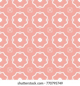 Abstract seamless pattern of Wax flower pink color for wallpapers and background.