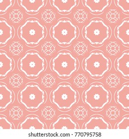 Abstract seamless pattern of Wax flower pink color for wallpapers and background.