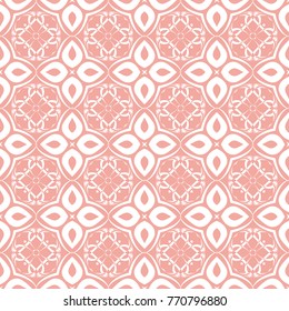 Abstract seamless pattern of Wax flower pink color for wallpapers and background.