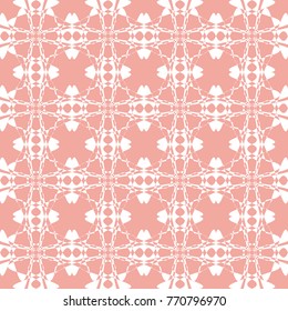 Abstract seamless pattern of Wax flower pink color for wallpapers and background.