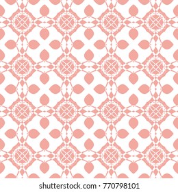 Abstract seamless pattern of Wax flower pink color for wallpapers and background.