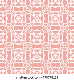 Abstract seamless pattern of Wax flower pink color for wallpapers and background.