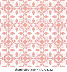 Abstract seamless pattern of Wax flower pink color for wallpapers and background.