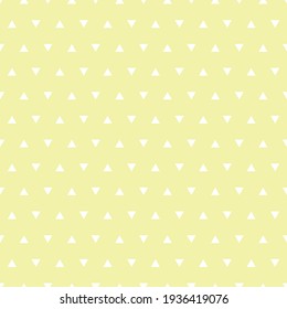 Abstract Seamless Pattern Yelllow Doodle Geometric Figures Background Vector