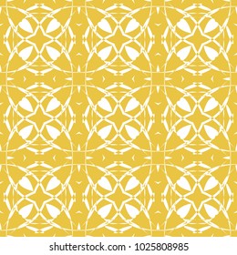 Abstract seamless pattern of yellow color for wallpapers and background.

