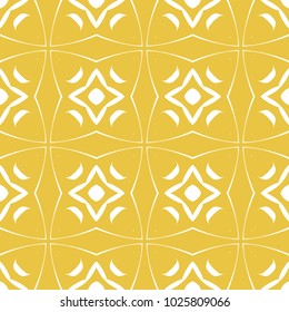 Abstract seamless pattern of yellow color for wallpapers and background.
