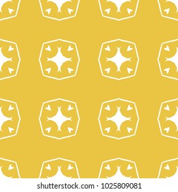Abstract seamless pattern of yellow color for wallpapers and background.
