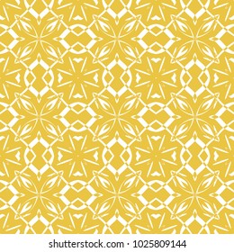 Abstract seamless pattern of yellow color for wallpapers and background.
