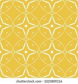 Abstract seamless pattern of yellow color for wallpapers and background.
