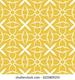 Abstract seamless pattern of yellow color for wallpapers and background.

