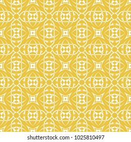 Abstract seamless pattern of yellow color for wallpapers and background.