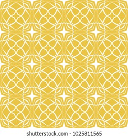 Abstract seamless pattern of yellow color for wallpapers and background.