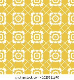 Abstract seamless pattern of yellow color for wallpapers and background.