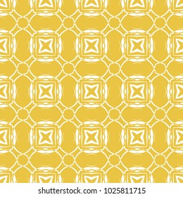 Abstract seamless pattern of yellow color for wallpapers and background.