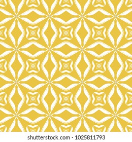 Abstract seamless pattern of yellow color for wallpapers and background.