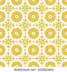 Abstract seamless pattern of yellow color for wallpapers and background.
