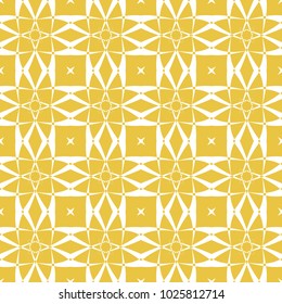 Abstract seamless pattern of yellow color for wallpapers and background.