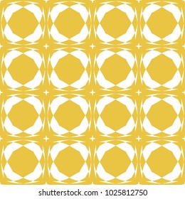 Abstract seamless pattern of yellow color for wallpapers and background.