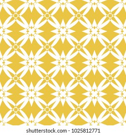 Abstract seamless pattern of yellow color for wallpapers and background.