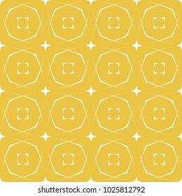Abstract seamless pattern of yellow color for wallpapers and background.