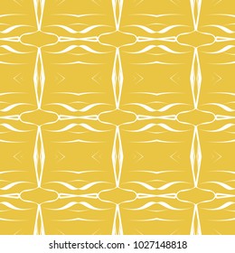 Abstract seamless pattern of yellow color for wallpapers and background.
