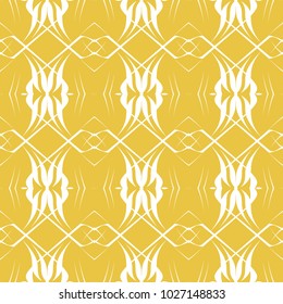 Abstract seamless pattern of yellow color for wallpapers and background.
