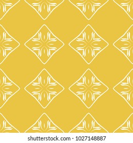 Abstract seamless pattern of yellow color for wallpapers and background.
