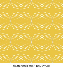 Abstract seamless pattern of yellow color for wallpapers and background.
