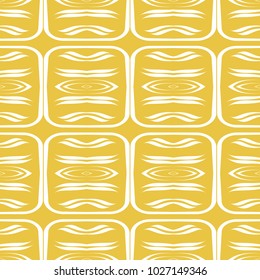 Abstract seamless pattern of yellow color for wallpapers and background.
