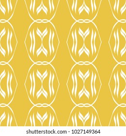 Abstract seamless pattern of yellow color for wallpapers and background.
