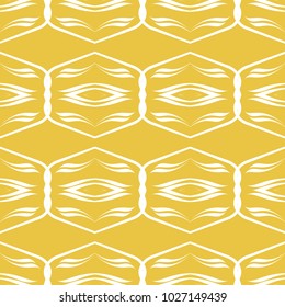 Abstract seamless pattern of yellow color for wallpapers and background.
