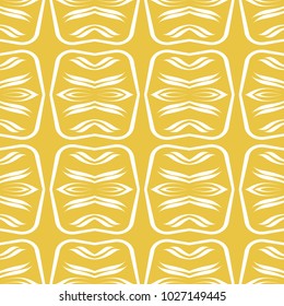 Abstract seamless pattern of yellow color for wallpapers and background.
