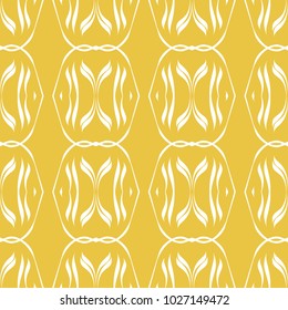 Abstract seamless pattern of yellow color for wallpapers and background.
