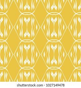Abstract seamless pattern of yellow color for wallpapers and background.
