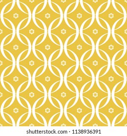 Abstract seamless pattern of yellow color for wallpapers and background.