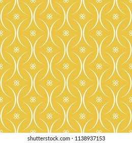 Abstract seamless pattern of yellow color for wallpapers and background.
