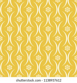 Abstract seamless pattern of yellow color for wallpapers and background.