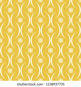 Abstract seamless pattern of yellow color for wallpapers and background.