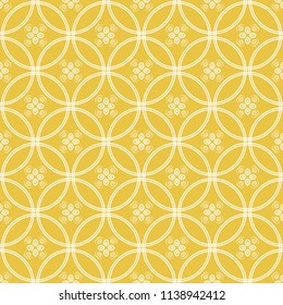 Abstract seamless pattern of yellow color for wallpapers and background.
