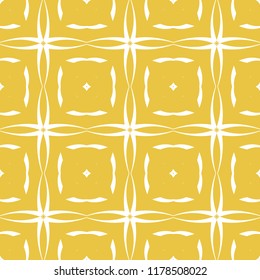 Abstract seamless pattern of yellow color for wallpapers and background.