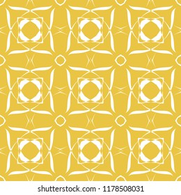 Abstract seamless pattern of yellow color for wallpapers and background.