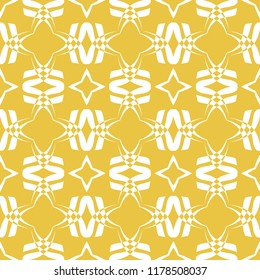 Abstract seamless pattern of yellow color for wallpapers and background.