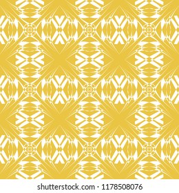 Abstract seamless pattern of yellow color for wallpapers and background.