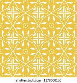 Abstract seamless pattern of yellow color for wallpapers and background.
